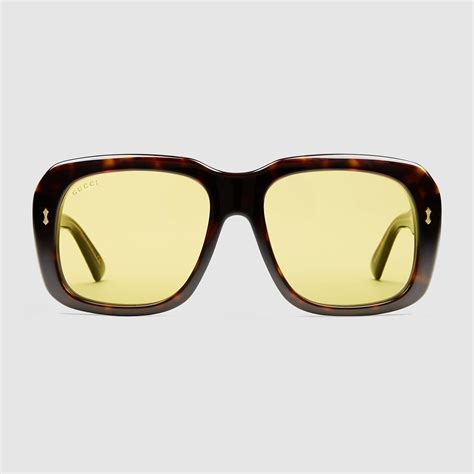 yellow frame sunglasses men.